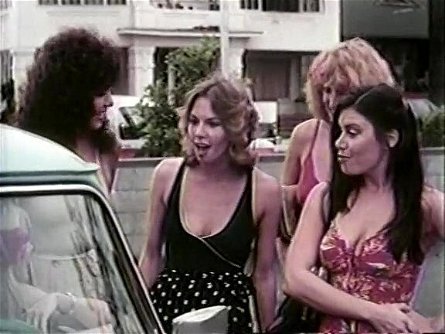 Amber Lynn, Tiffany Clark, Ashley Welles in vintage sex movie