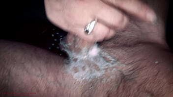 One Week Abstinence From Sex - Massive Cum In Mouth