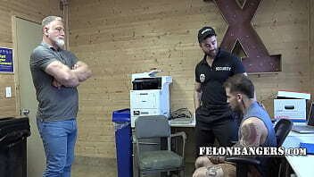 Stepdad And Security Tag Team And Fuck Shoplifter